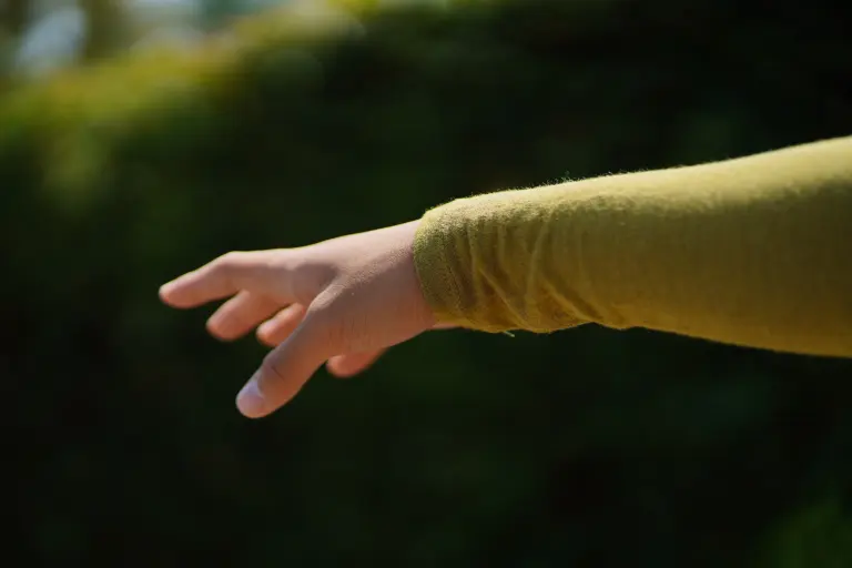 Ausgestreckte Hand